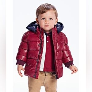 NWT Mayoral Mayoral Multicolor puffer jacket Baby boy 6 months‎